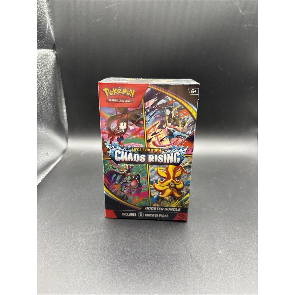 Pokemon TCG Chaos Rising Booster Bundle Box, 6 packs - New/Sealed